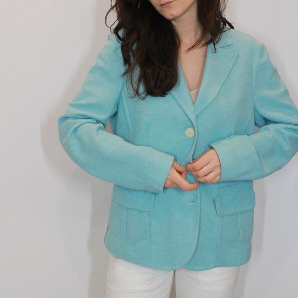 RIANI Powder Blue Blazer - Size 14 - Picture 4 of 12
